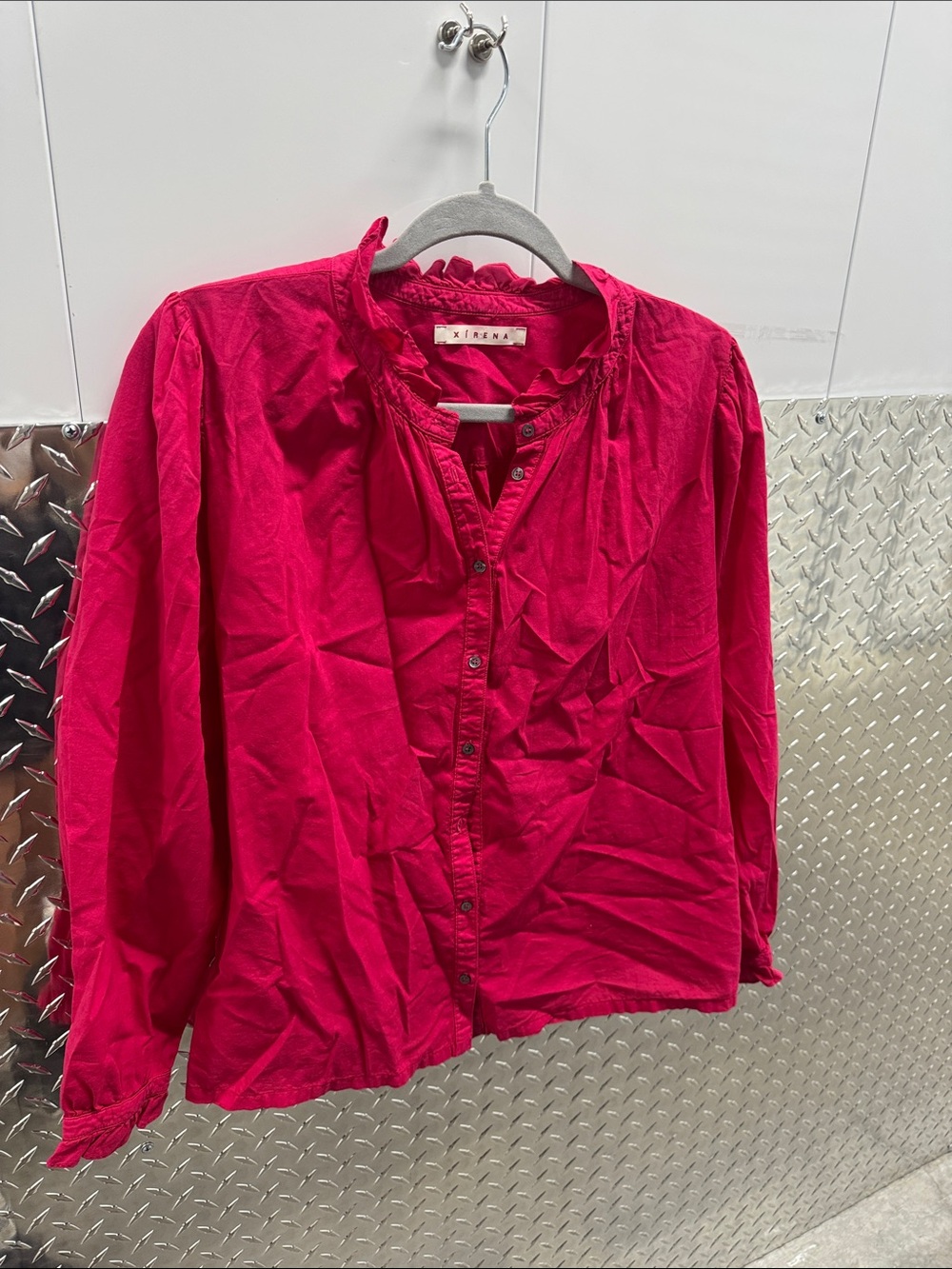 Xirena button up blouse- M